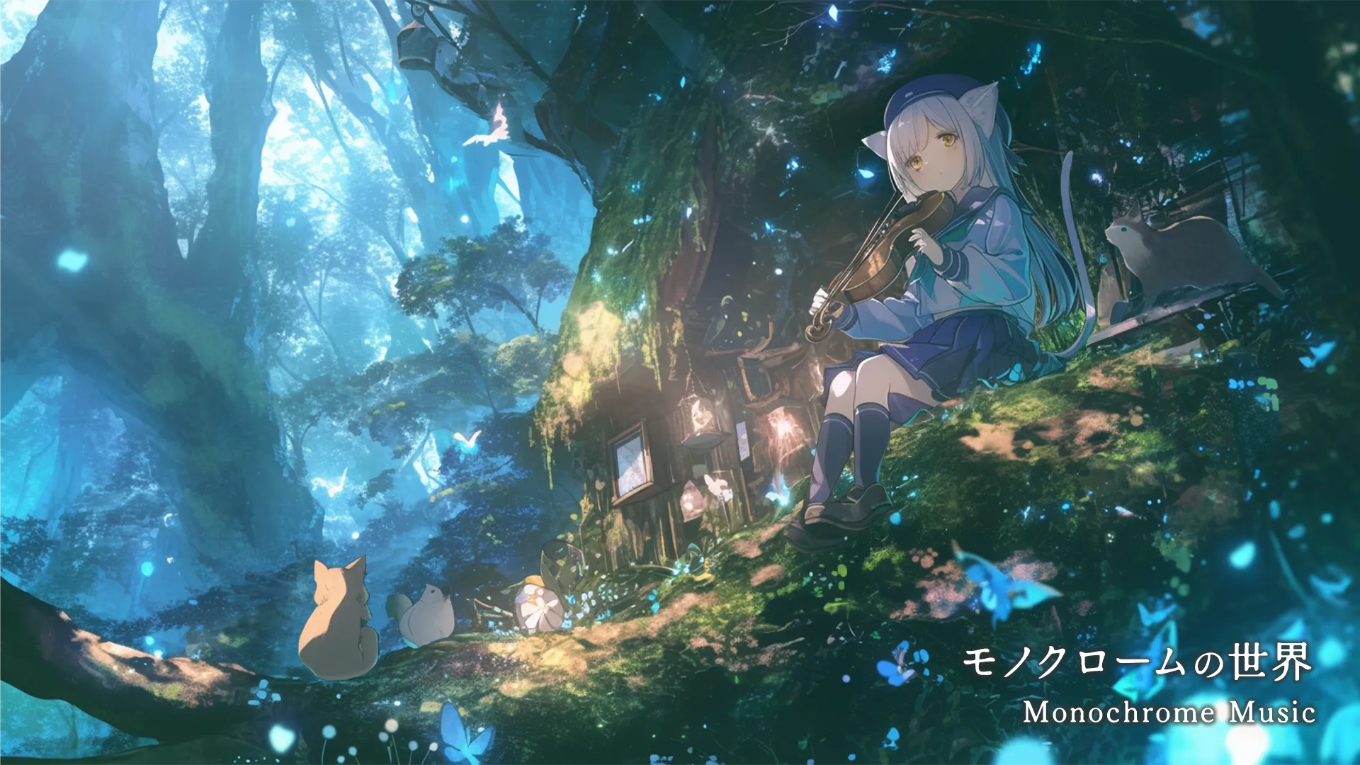 モノクロームの世界