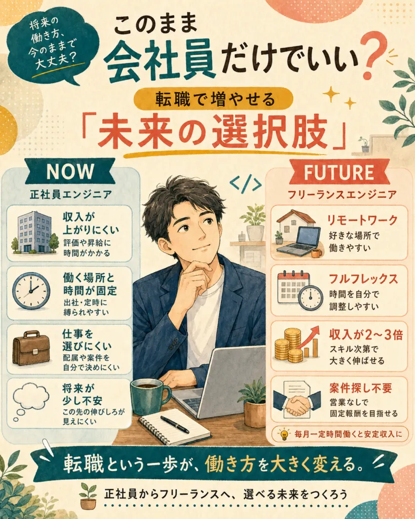 このまま会社員だけでいい？